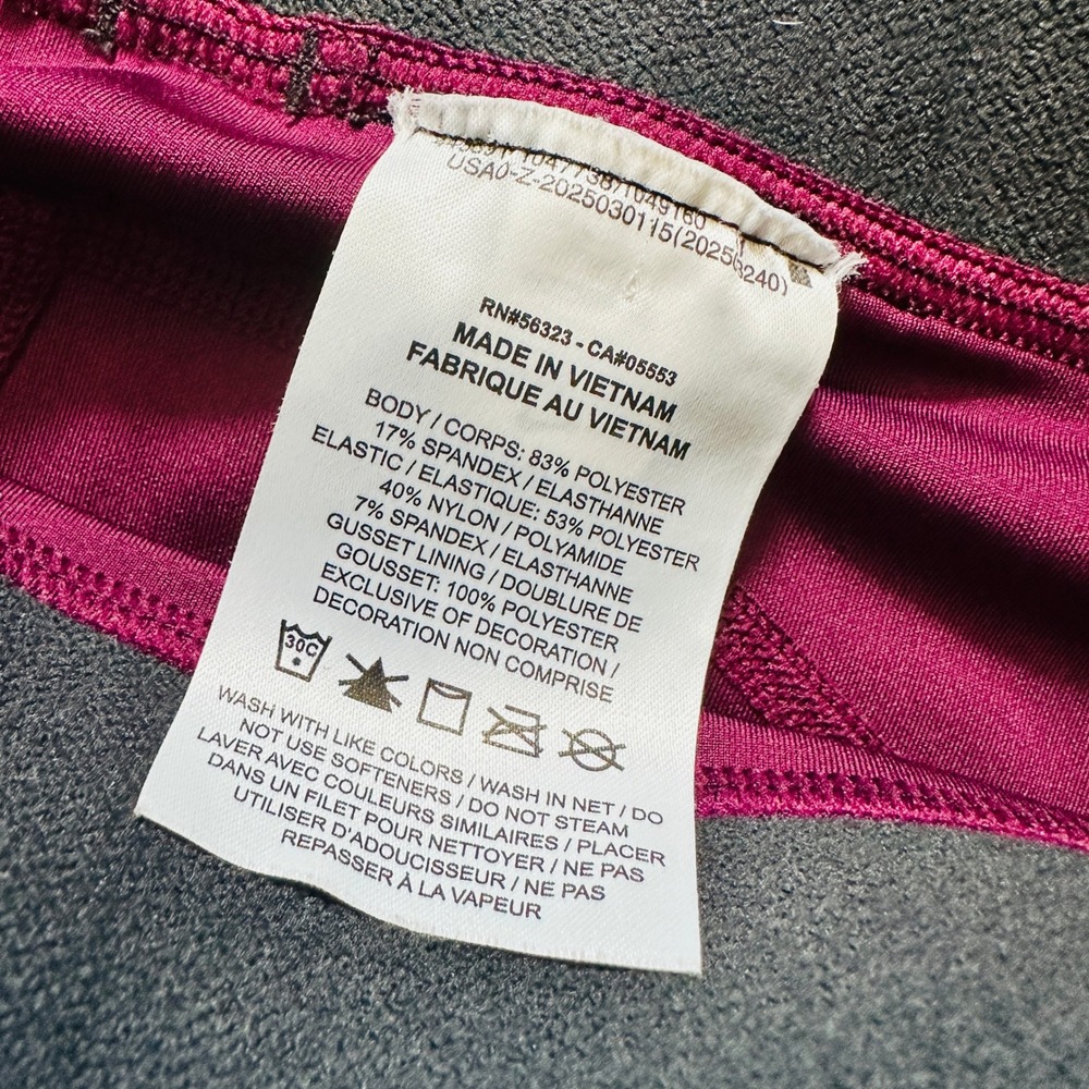 Nike Pro Girl's Kids Large Purple Compression Shorts Sangria HV0310-610 Shorts - Picture 8 of 9